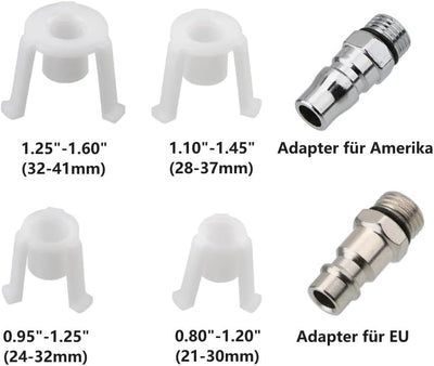 TONZACK Auto Druckluft Bremsenentlüfter Bremsenentlüftungsgerät Entlüftungsgerät Entlüften von Druck