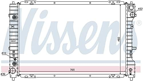 Nissens 62003 Kühler, Motorkühlung