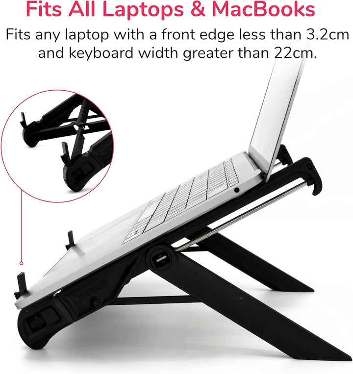 NEXSTAND K7 Lite 2019 Laptop-Ständer, klappbar, ergonomisches Design, für Laptops (10-18.4 Zoll) und