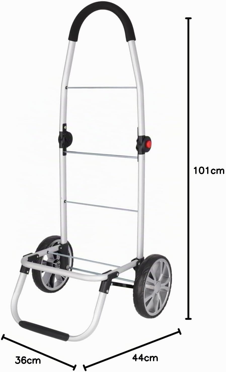 Kenorada Einkaufstrolley ER/7 45l | grosser Trolley für den Wocheneinkauf | grosses Hauptfach und Fr