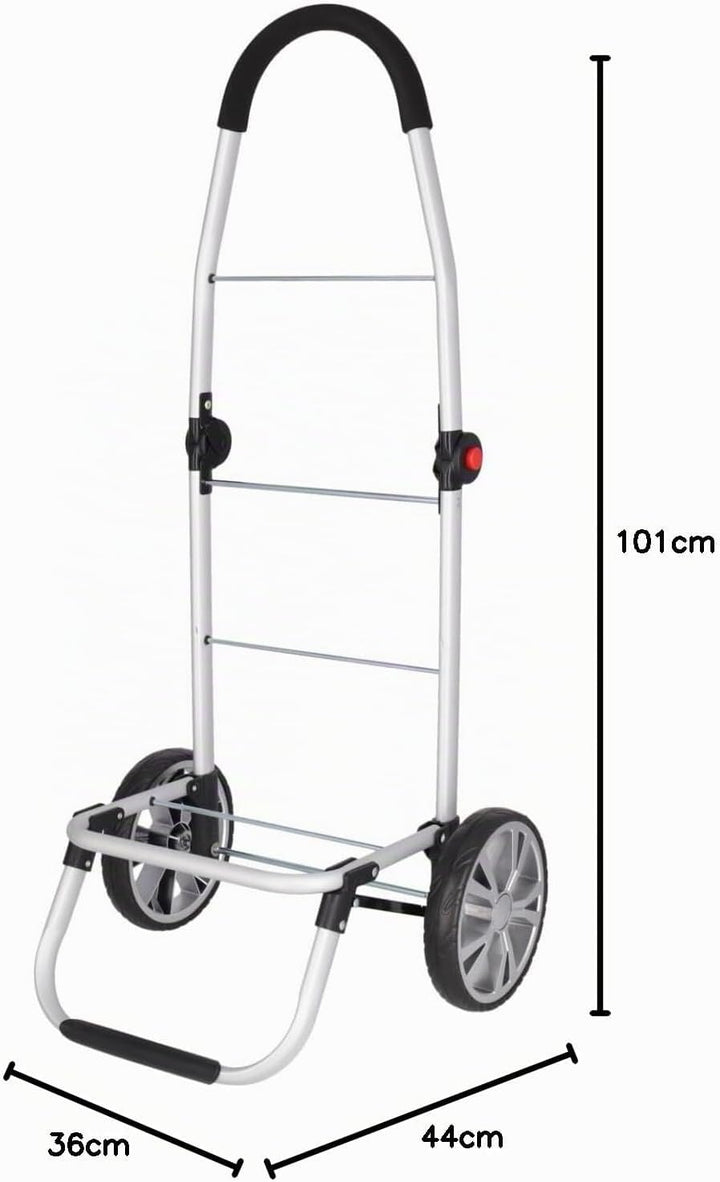 Kenorada Einkaufstrolley ER/7 45l | grosser Trolley für den Wocheneinkauf | grosses Hauptfach und Fr