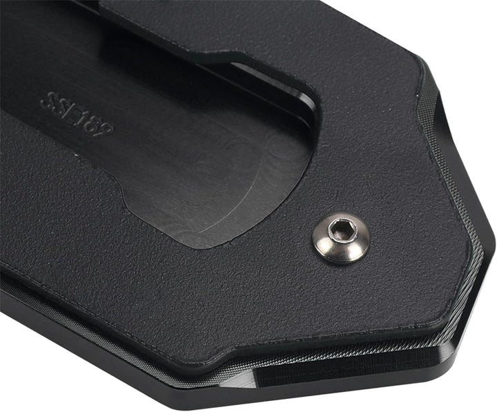 YIEBA Motorradzubehör Seitenständer Vergrösserer Verlängerungs Vergrösserungs Pad für VULCANS 650 20