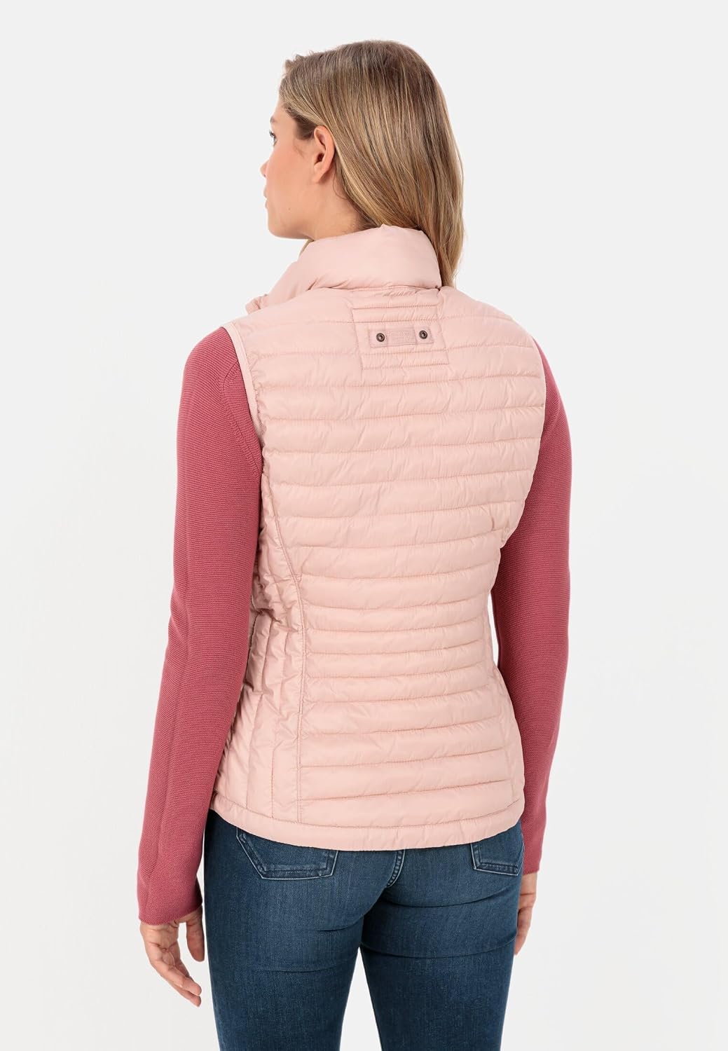 camel active Damen Leichte Steppweste VEST 36 Rose, 36 Rose