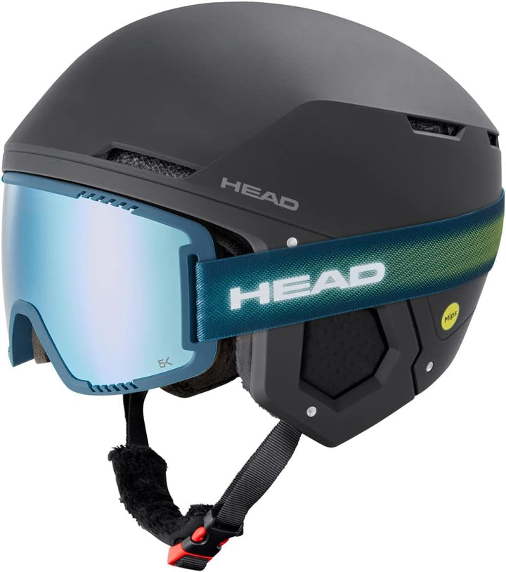 HEAD Compact Skihelm XS-S Schwarz, XS-S Schwarz