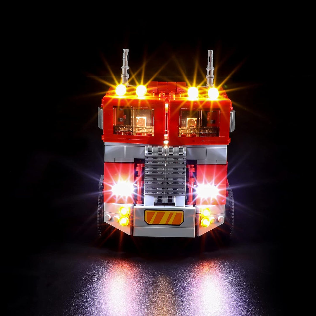 BRIKSMAX 10302 Led Licht für Lego Optimus Prime - Compatible with Lego Creator Expert Bausteinen Mod