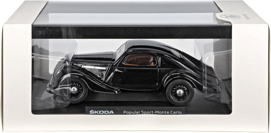 ?Koda Popular Sport Monte Carlo 1935 Schwarz 118abh903d 1/18 Modellauto Modell Auto
