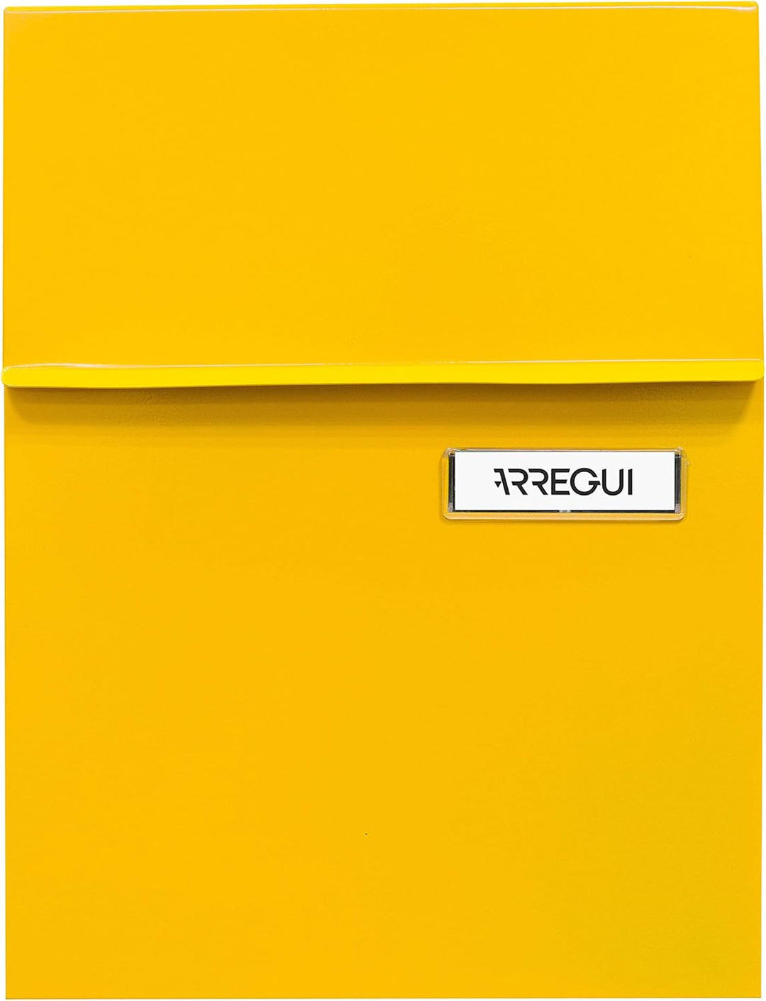 ARREGUI Line E6808 Briefkasten aus verzinktem Stahl, Grösse S (DIN A5 Post), Wandbriefkasten für den