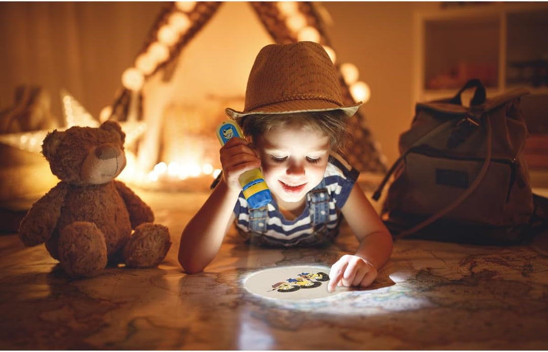 Lexibook, Ich - Einfach unverbesserlich, Minions-Geschichtenprojektor und Taschenlampe, Projiziert 2