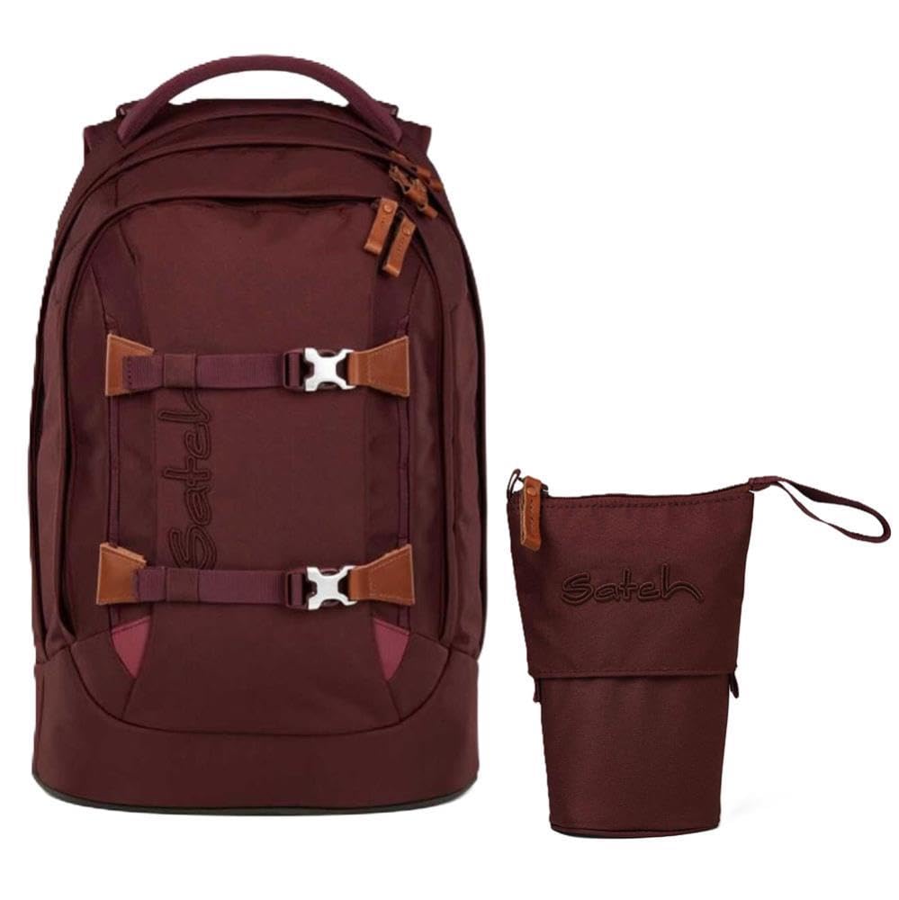 Satch Pack Nordic Skandi Edition Schulrucksack 2tlg. (Nordic Ruby), Nordic Ruby