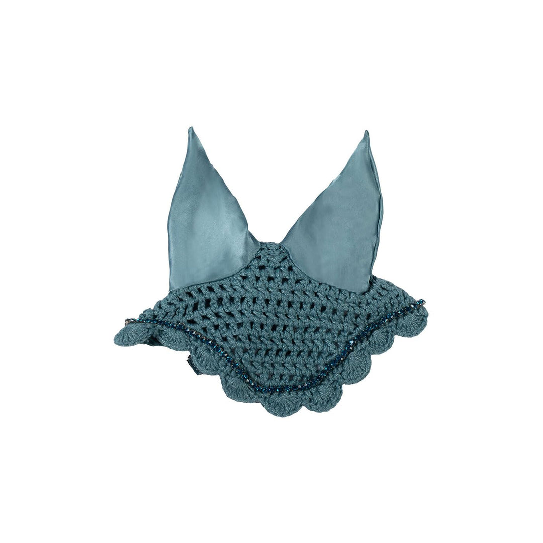 HKM Hobby Horsing Fliegenhaube Premium für Steckenpferd | mit Glitzersteinen | für kreative Reitersp