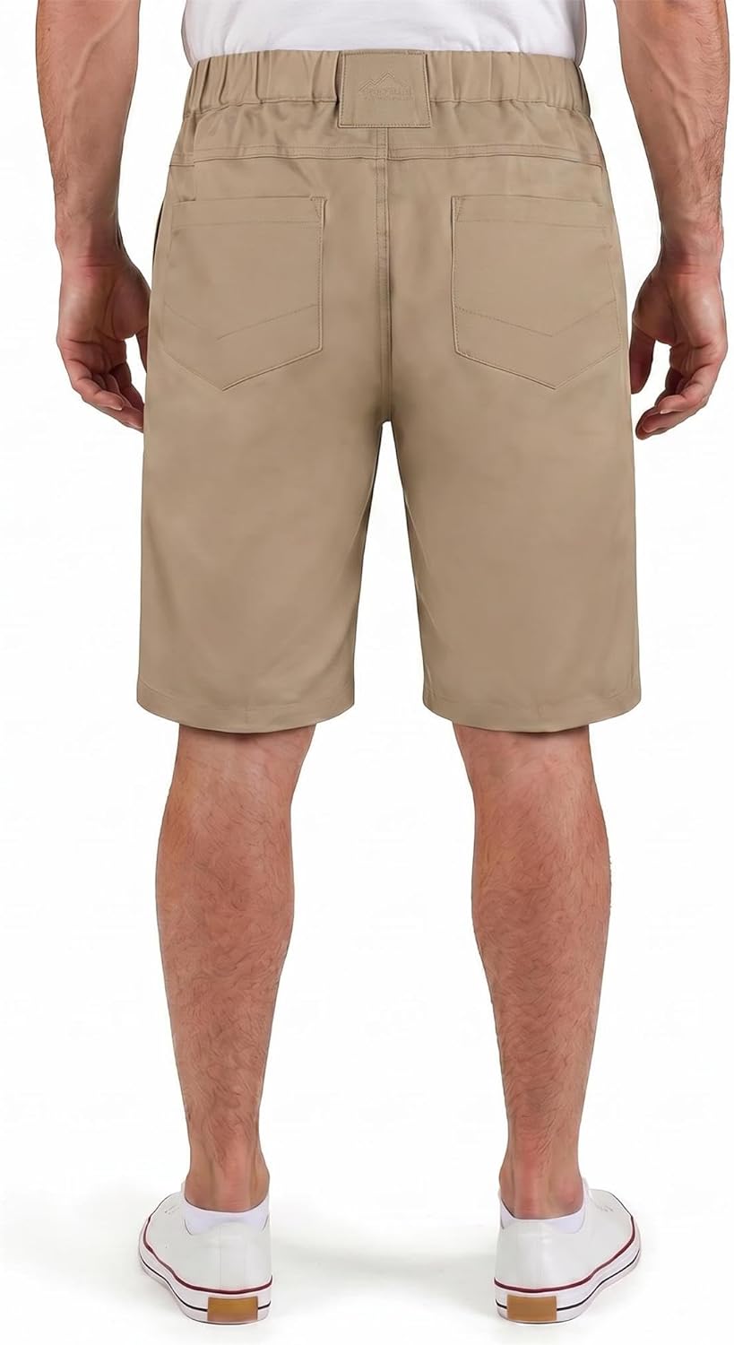 normani US Army Ranger Cargo Bermuda S Khaki Kebili, S Khaki Kebili