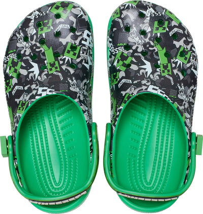 Crocs Unisex Kinder Minecraft Classic K Clog 28/29 EU Mehrfarbig, 28/29 EU Mehrfarbig