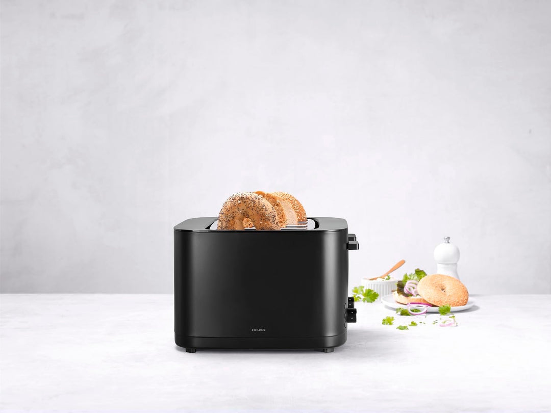 ZWILLING ENFINIGY Toaster mit 3 Automatikprogrammen, 7 Bräunungsgraden und Abschaltfunktion, 2 Schli