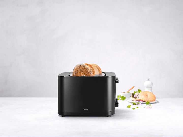 ZWILLING ENFINIGY Toaster mit 3 Automatikprogrammen, 7 Bräunungsgraden und Abschaltfunktion, 2 Schli
