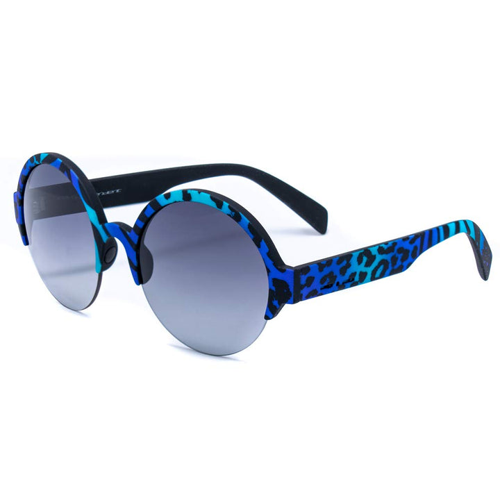 Italia Independent Damen 0907-ZEB-022 Sonnenbrille, Blau (Azul), 50.0