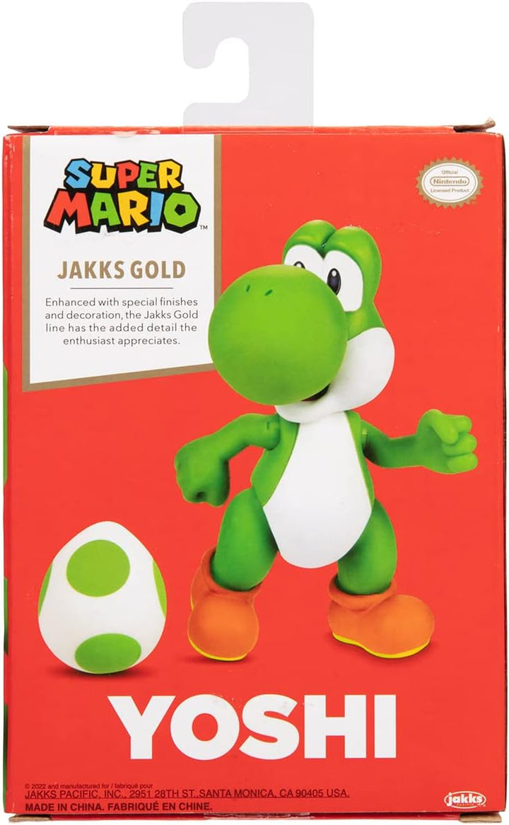 Nintendo Super Mario Figur Yoshi w/Egg in Sammlerbox, 10 cm Yoshi w/ Egg, Yoshi w/ Egg