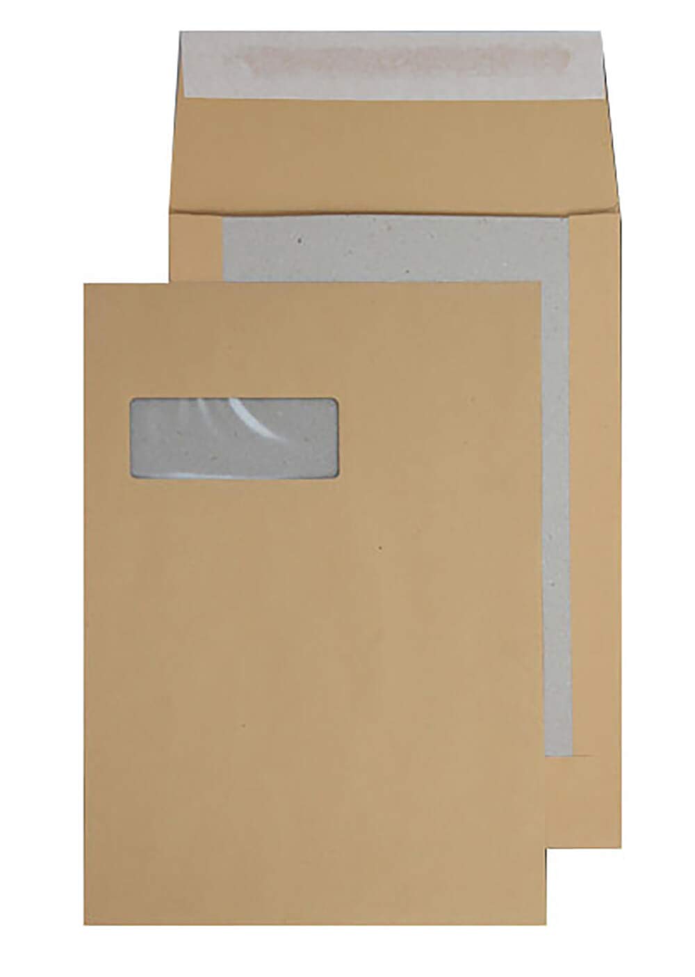 Blake Purely Packaging 13901MW Papprückwand Versandtasche Haftklebung Mit Fenster Manille C4 324 x 2
