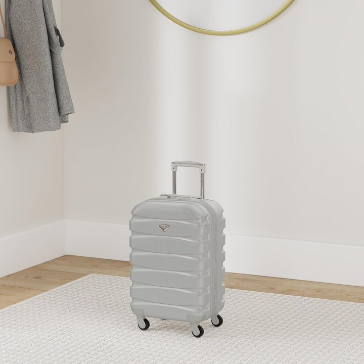 Flight Knight ABS-Hartschalenkoffer Kabinen- und Handgepackoptionen, die fur uber 100 Fluggesellscha