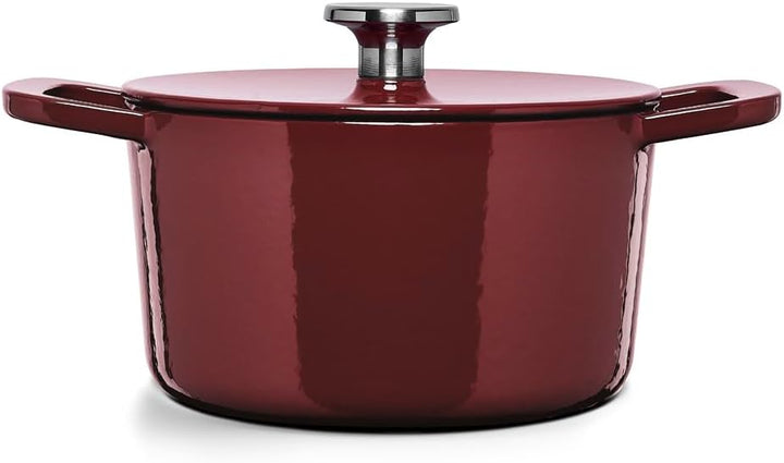 Fissler Moments Collection / Emaillierter Gusseisen-Bräter, rund (Ø 24 cm) Cast-Iron Topf, Cocotte A