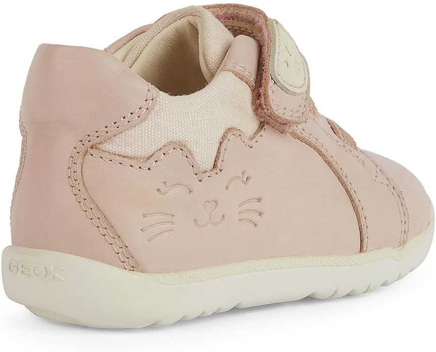 Geox Mädchen B Macchia Girl C Sneaker 20 EU Lt Rose Lt Ivory, 20 EU Lt Rose Lt Ivory
