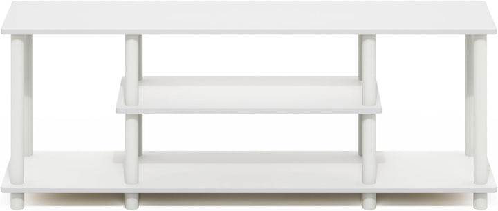 Furinno Turn-N-Tube No Tools 3D 3-stufiger Entertainment-TV-Ständer, 29.7 (D) x 111.3 (W) x 41.1 (H)