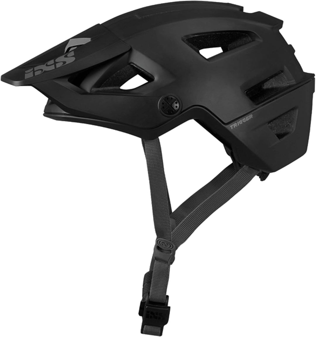 IXS Trigger Unisex AM Mountainbike-Helm, Schwarz (Black), ML (58-62cm)
