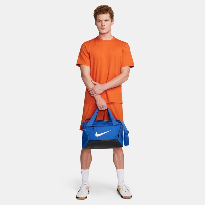 Nike Brasilia 9.5 Trainingstasche (XS, 25 l), DM3977 Game Royal/Black/Metallic Silv Einheitsgrösse,