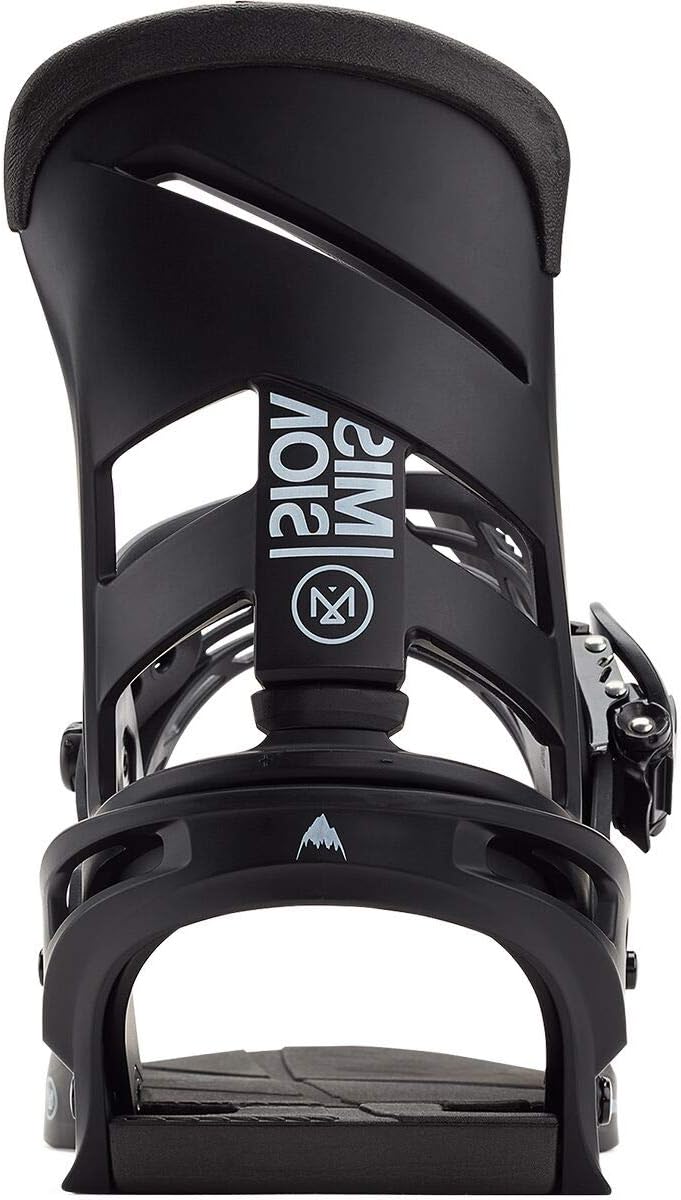 Burton Men's Mission Re:Flex Snowboard Binding Schwarz US: 8-11, Schwarz US: 8-11