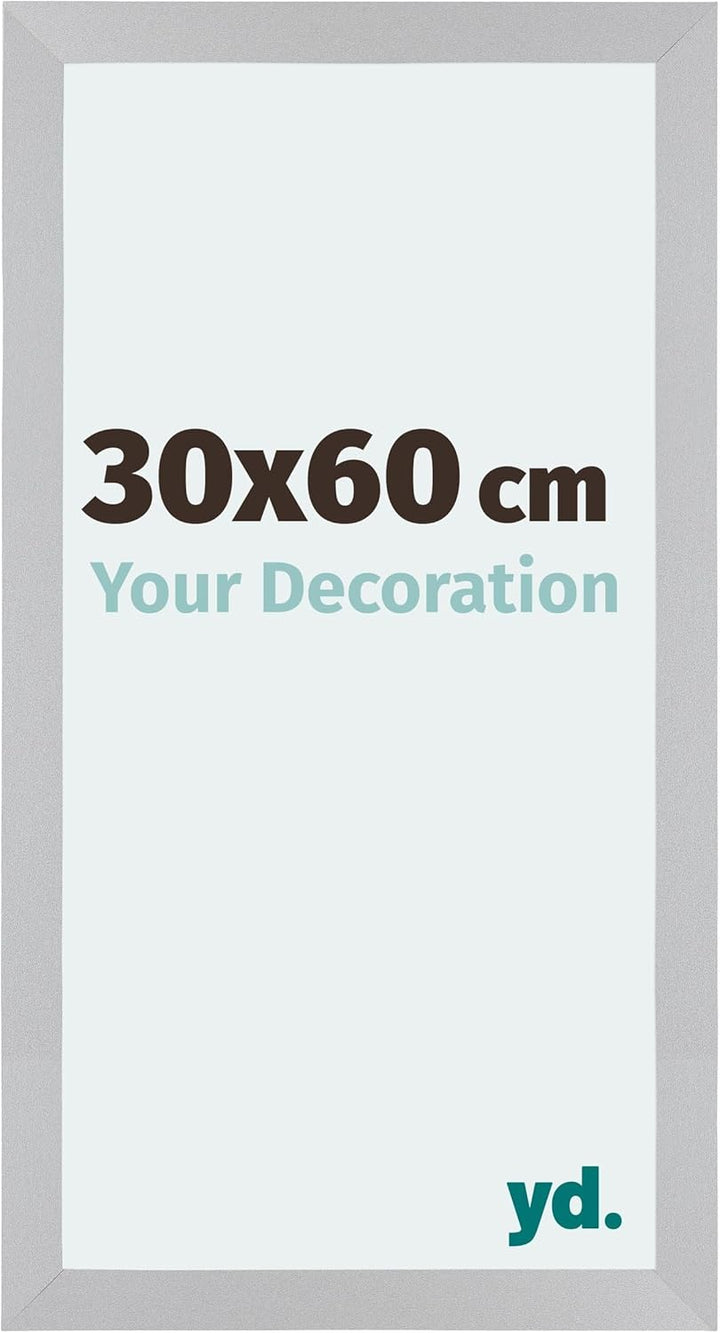 yd. Your Decoration - Bilderrahmen 30x60 cm - Bilderrahmen aus MDF mit Acrylglas - Antireflex - Ausg