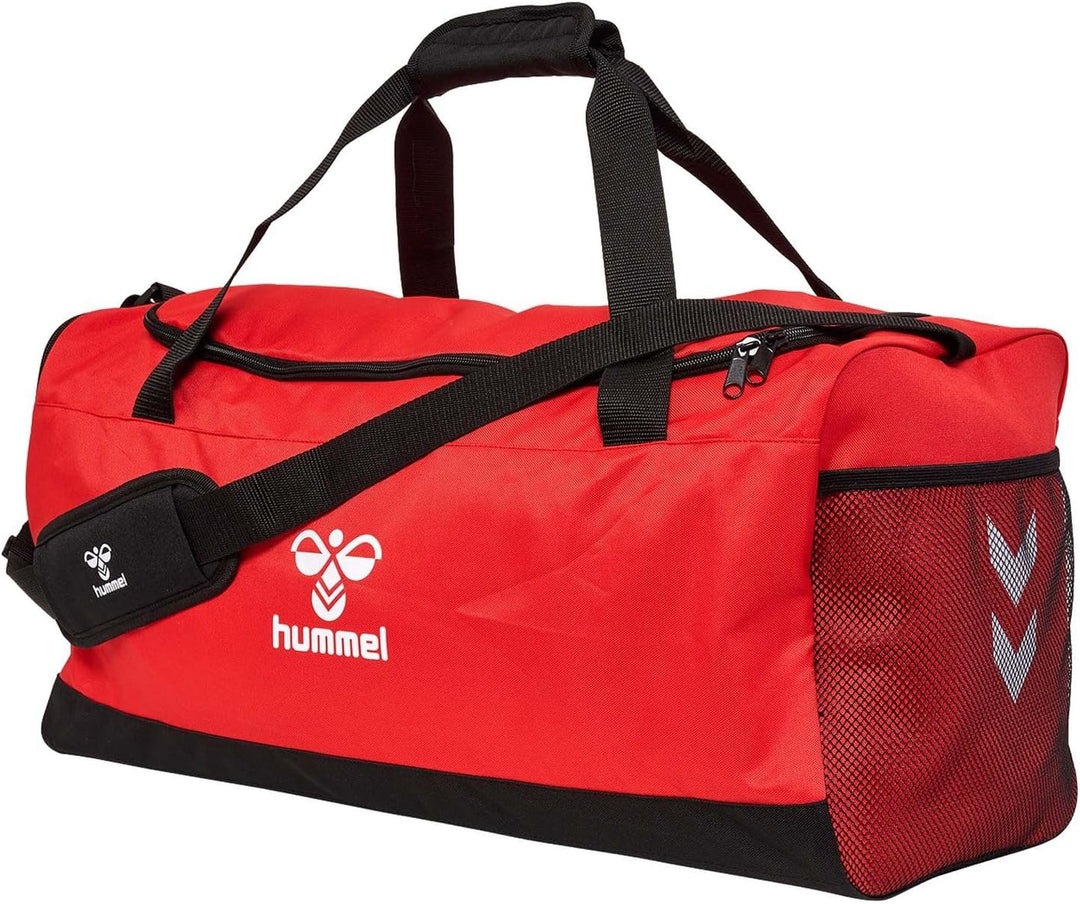Hummel Core 2.0 Sports Bag M True Red / Black, M True Red / Black