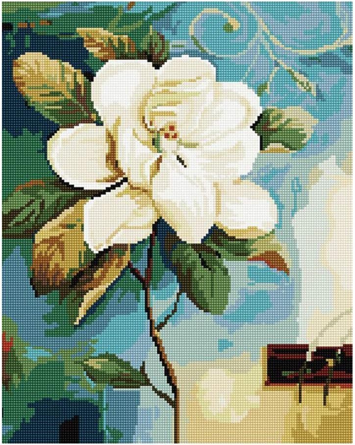 Diamond Vollbedeckung mit Holzrahmen Painting Set Bild 40 x 50 Diamant Malerei Stickerei Handarbeit