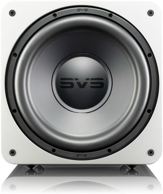 SVS SB-1000 Pro Sealed Subwoofer (Weiss glänzend) Einzeln Weiss, Einzeln Weiß