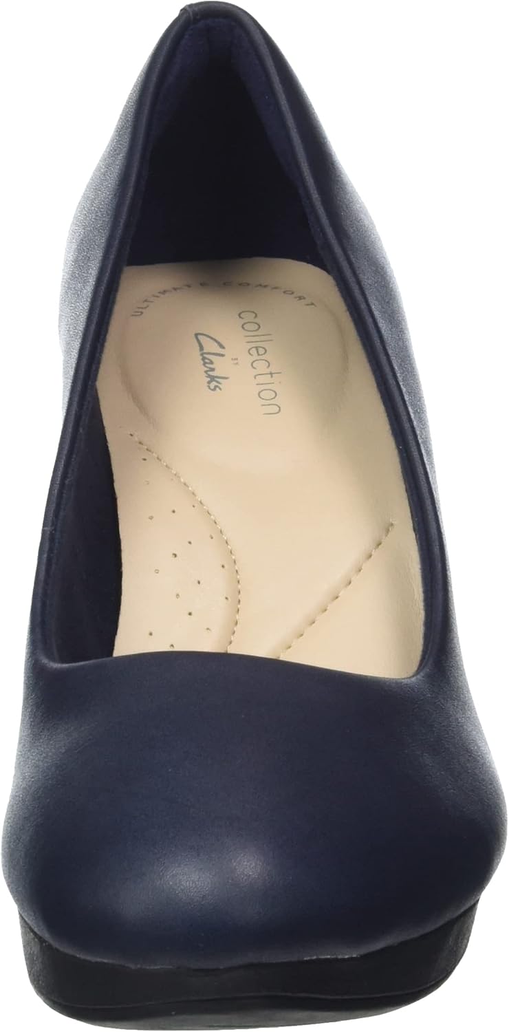 Clarks Damen Ambyr Joy Pumps 36 EU Navig Leder, 36 EU Navig Leder