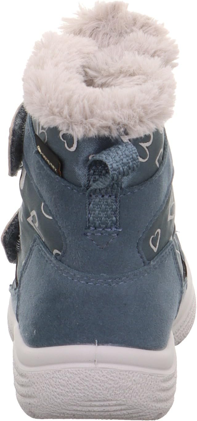 Superfit Mädchen CRYSTAL warm gefütterte Gore-Tex Schneestiefel 26 EU Weit Blau Silver 8020, 26 EU W