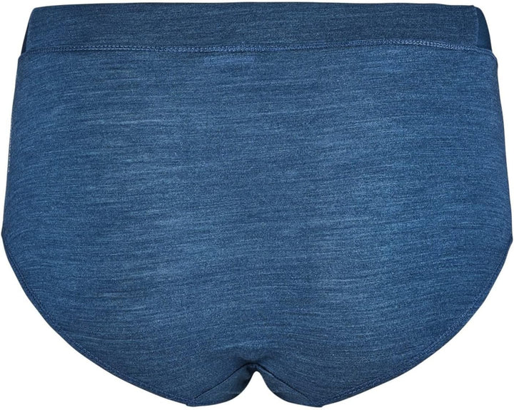 Odlo Damen Natural Performance PW 130 Unterhose Kurze Funktionsunterwä XL Blue Wing Teal Melange, XL