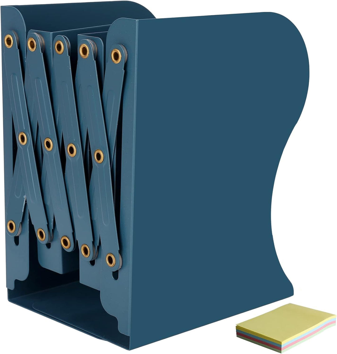 DIFIT Buchstütze, Verstellbar Buchstützen, Metall Bücherstützen, Erweiterbare Bücherhalter Book End,