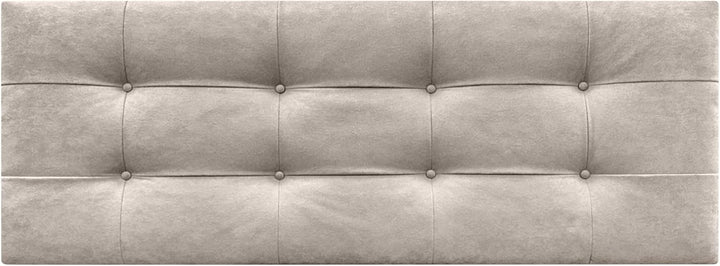 DHOME Kopfteil, gepolstertes Bett Kopfteil 8cm dick. Gepolstertes Kopfteil ACUALINE Stoff und Kunstl