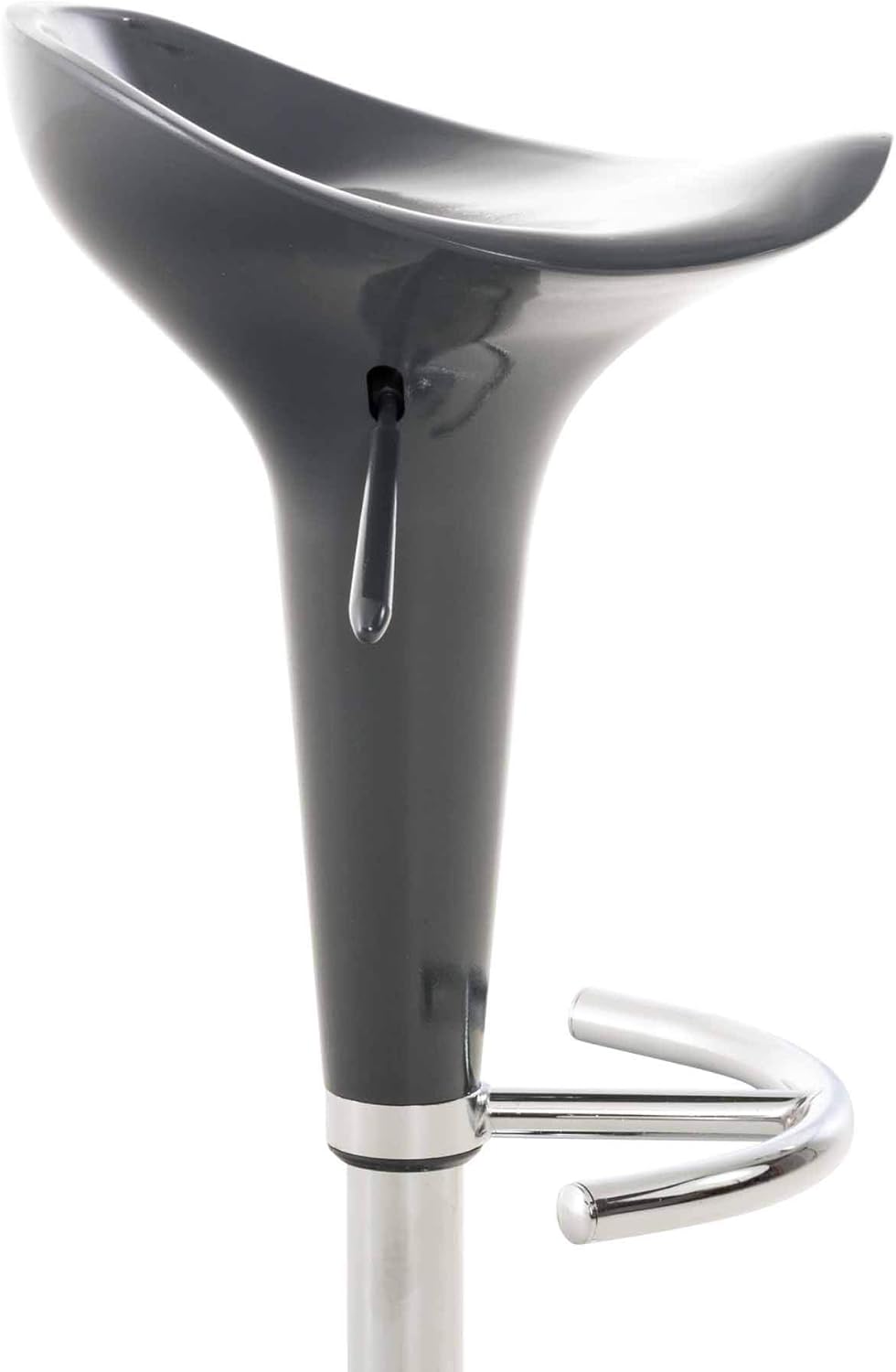 CLP 2er Set Barhocker Saddle Mit Drehbarem Kunsttoffsitz Und Fussablage I Höhenverstellbarer Hocker