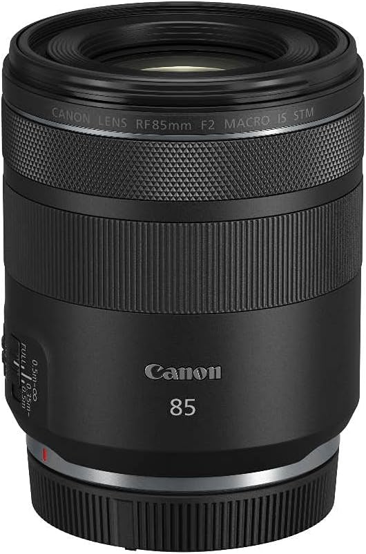 Canon RF 85mm F2 Makro is STM Porträtobjektiv für Canon EOS R Serie (0,5-Fach Makro-Abbildungsmassst