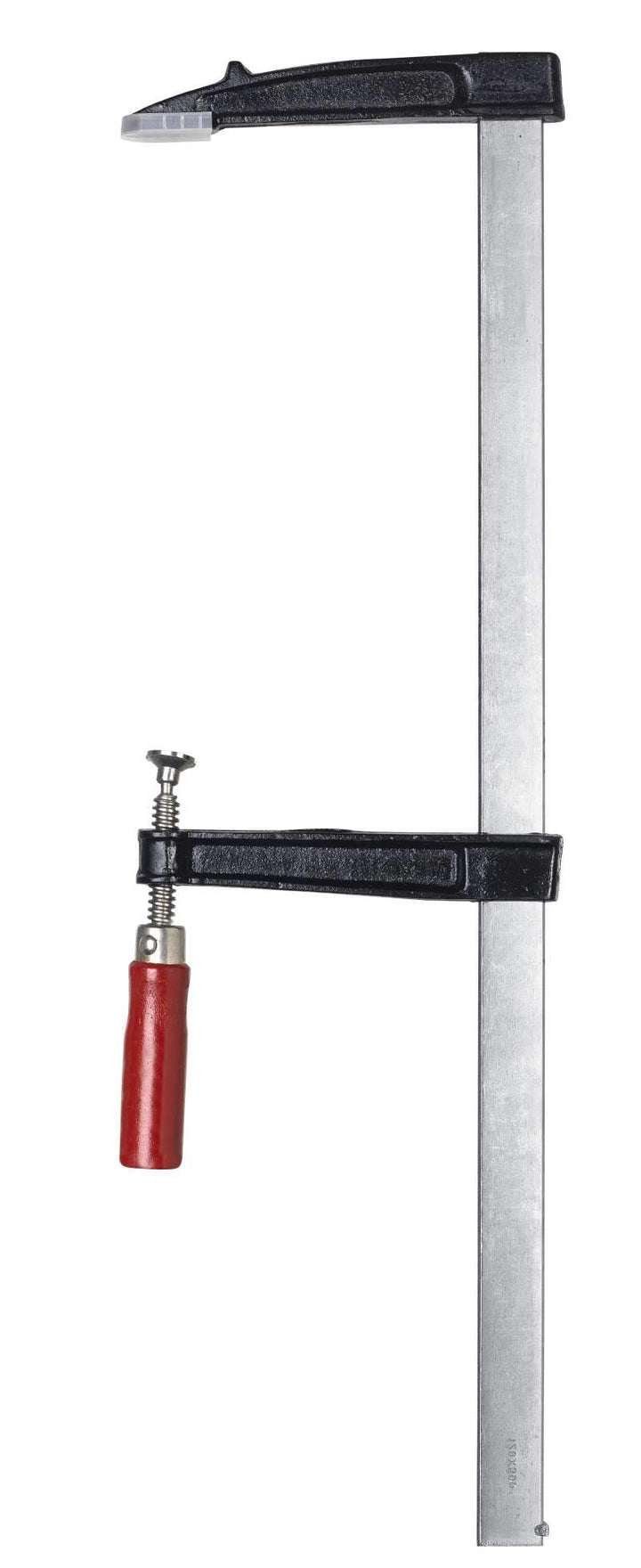 kwb Schraub-Zwinge mit Holzgriff 120x500 - Spannweite 500 mm, Spanntiefe 120 mm - Stabile Metallschi