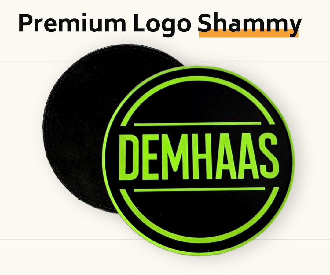Bowling Leder Shammy – Doppellagiges Wildleder mit 3D-Gummilogo – Reinigungstuch für Bowlingkugeln –