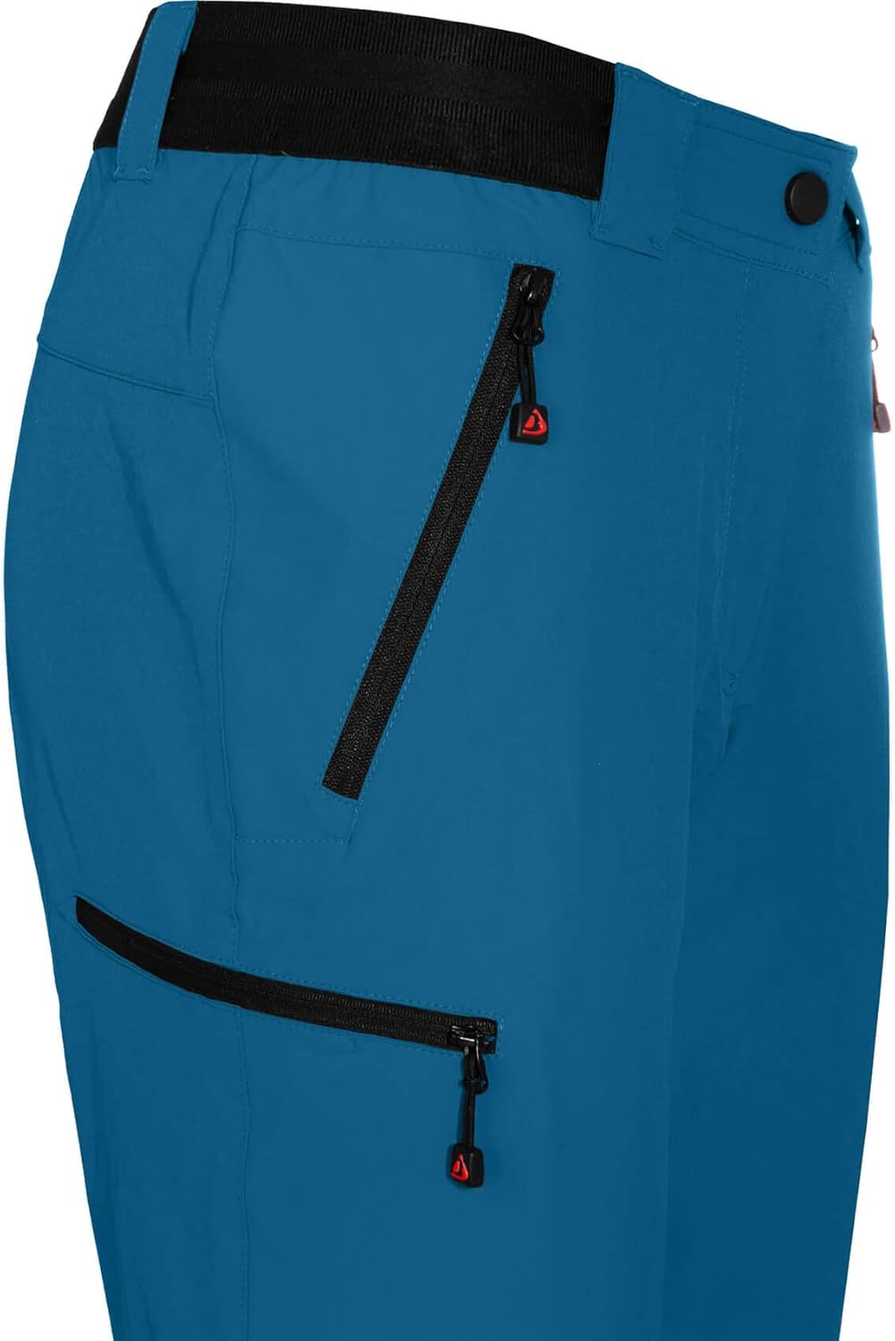 Bergson Damen Zipp-Off Hose VIDAA Comfort - Bermuda Zipp Off - leicht - bielastisch - bequem - strap