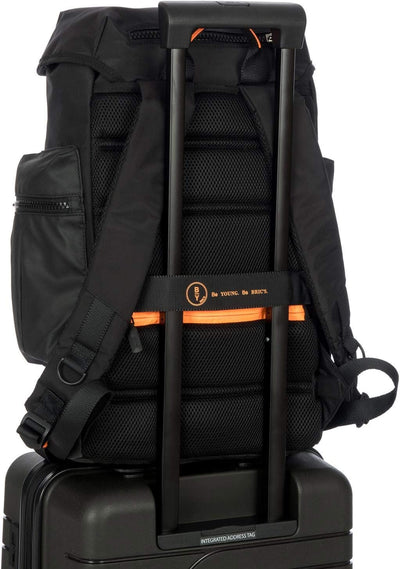 Bric's Kleiner Rucksack explorer B Y Einheitsgrösse Schwarz, Einheitsgrösse Schwarz