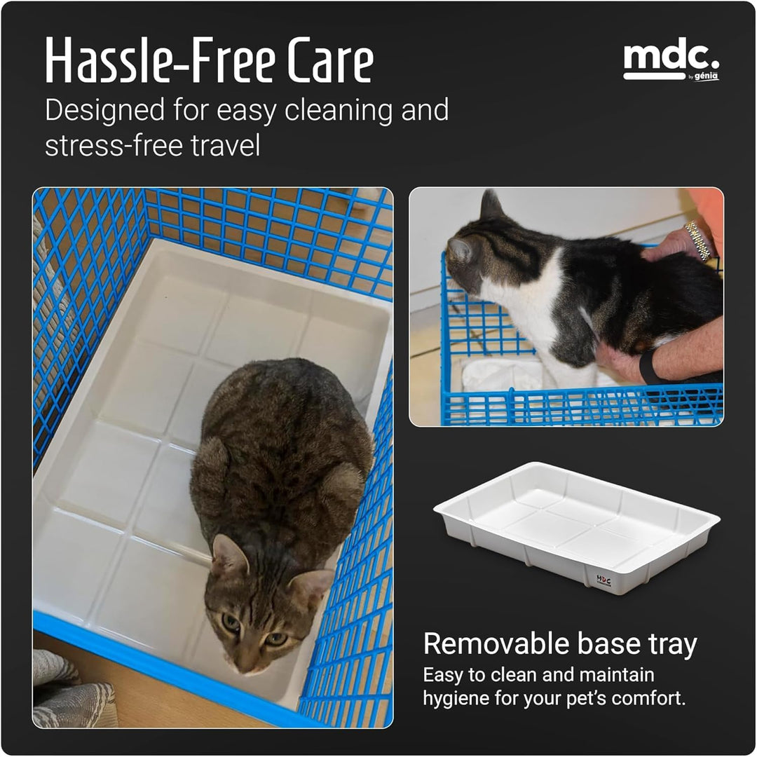 MDC Tragekorb für Katzen, Blau