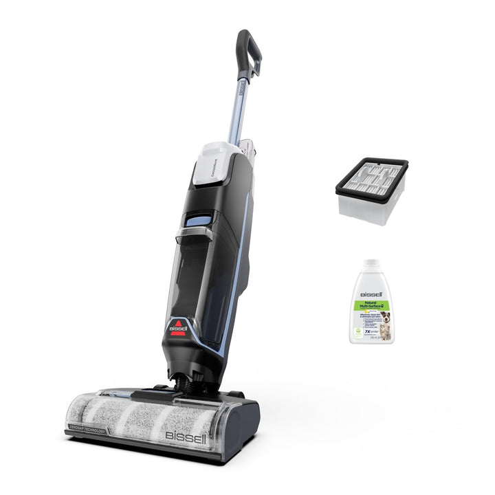 Bissell CrossWave Edge Cordless, kabelloser Staubsauger mit Wischfunktion, leistungsstarke Reinigung