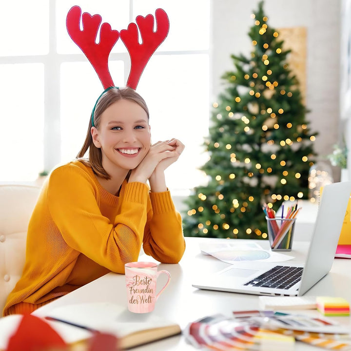 Diztoud Beste Freundin Geschenke Weihnachten Geburtstag, Freundin Geschenk, Weihnachtsgeschenke für