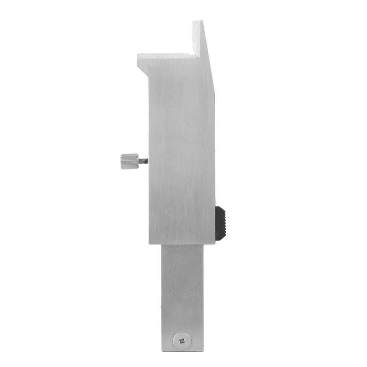 Fasenlehre, 0-50 mm Fasenmessschieber, Edelstahl Fasenlehre für die Mechanische Fertigung, Glasbearb