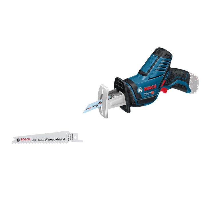 Bosch Professional 12V System Akku Säbelsäge GSA 12V-14 (Schnitttiefe Holz/Metallprofile: 65/50 mm,