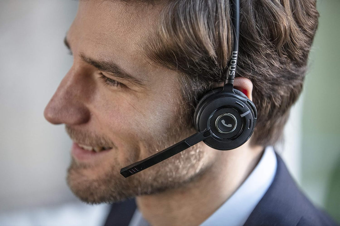 Snom A190 DECT-Headset, HD-Sound, Rauschunterdrückung, Standalone-Telefon oder Paired Mode to Phone