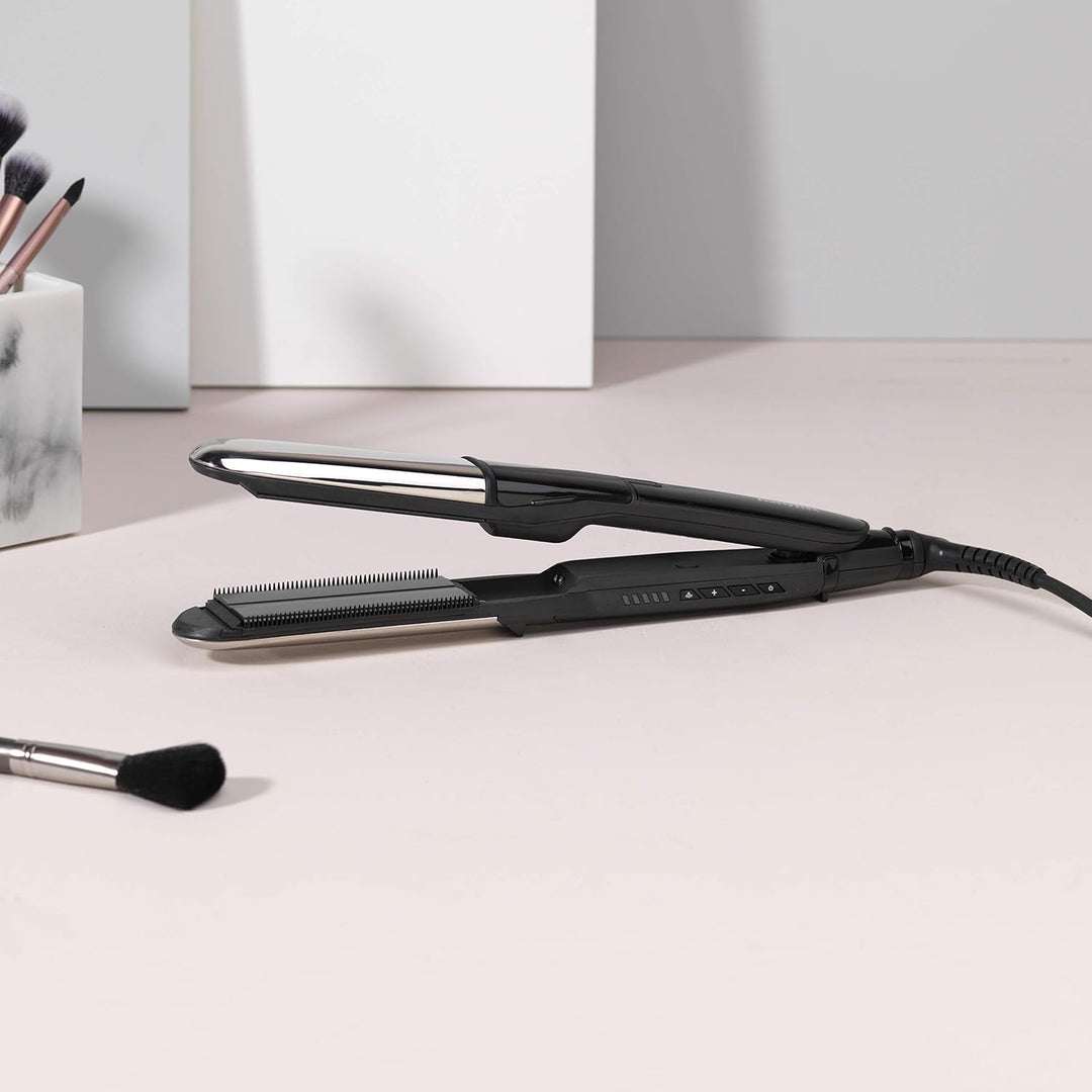 BaByliss Paris ST495E Dampf-Glätteisen Steam Pure Ionic Straight &amp;